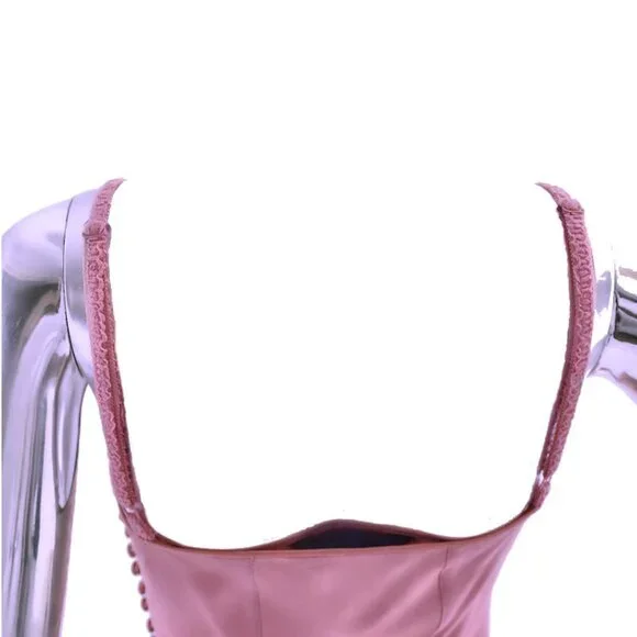 JOHN GALLIANO Vintage Fall 2000 On-The-Bias Lingerie Inspired Cocktail Dress - Picture 6 of 11